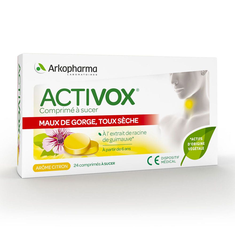 Arkopharma Activox Comprimidos Para Chupar Sabor Limon X24 para chupar ...