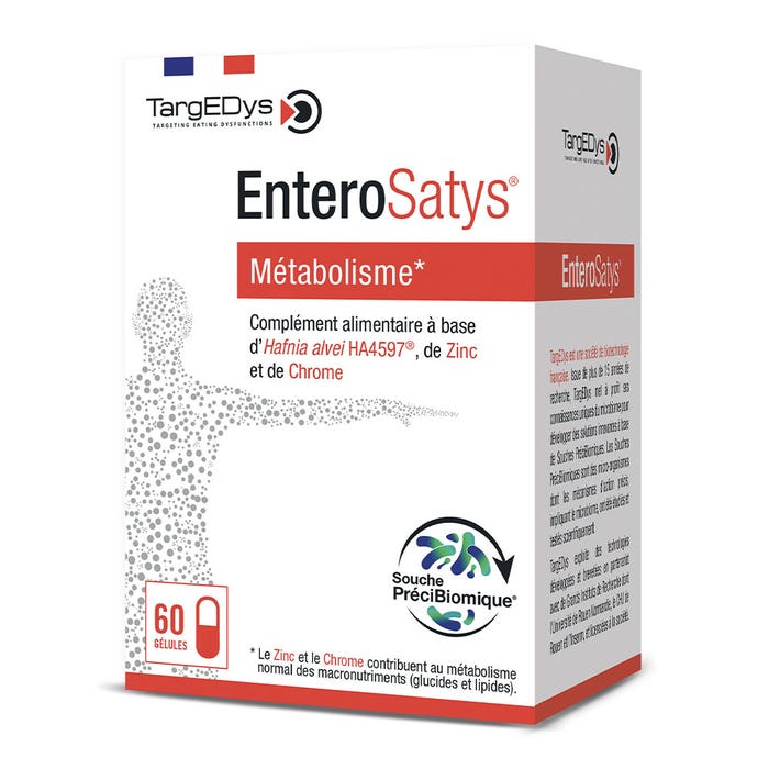 EnteroSatys® 60 Cápsulas Métabolisme Targedys