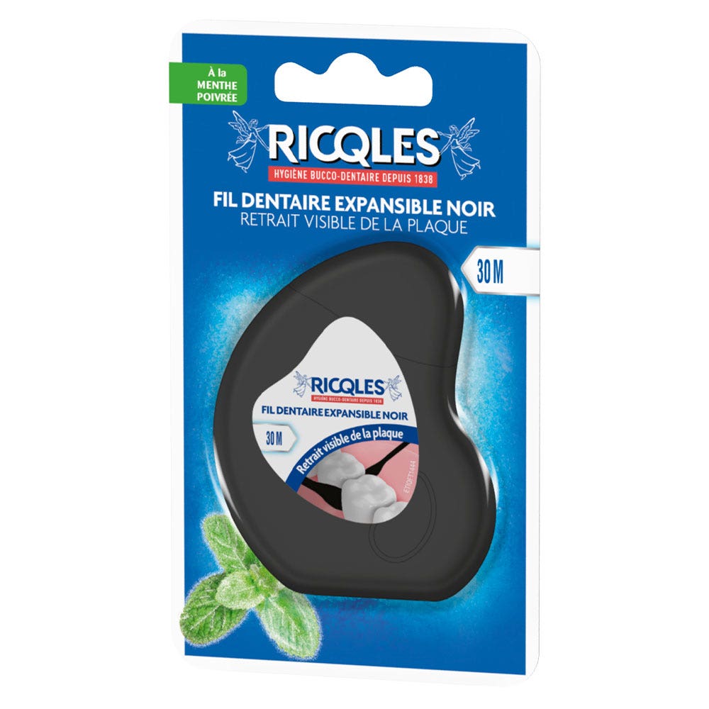 Ricqles Alambre dental extensible 30m Menta