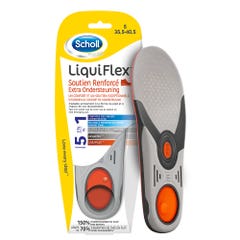 Scholl LiquiFlex Plantillas de sujeción reforzadas para mujer Talla 35.5-40.5