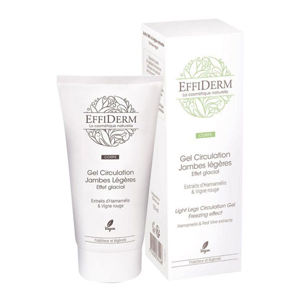 Effiderm Gel Circulacion Piernas Ligeras Efecto Hielo 125ml