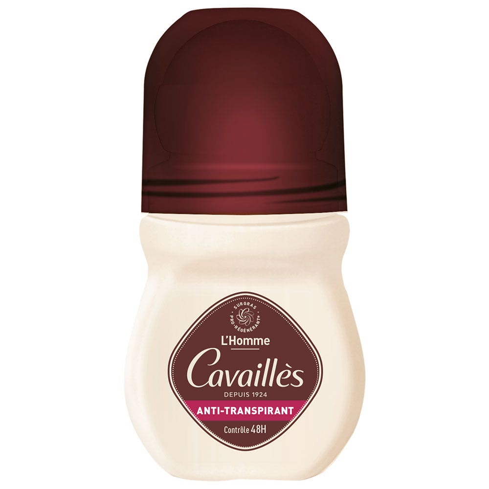 Cavaillès Absorb + Desodorante Absorb+ 48h Hombre Roll-on 50ml