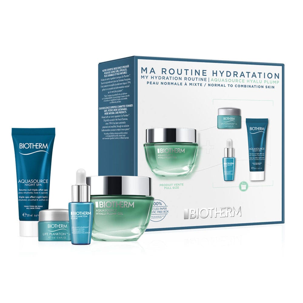 Biotherm Aquasource Hyalu Plump Gel Mi rutina de hidratación