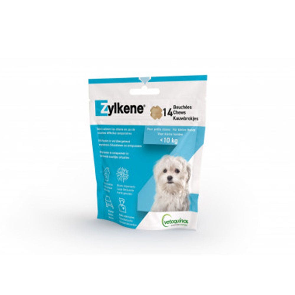 Vetoquinol Zylkène Efecto relajante Para perros pequeños &lt;10 kg 14 bocados para masticar