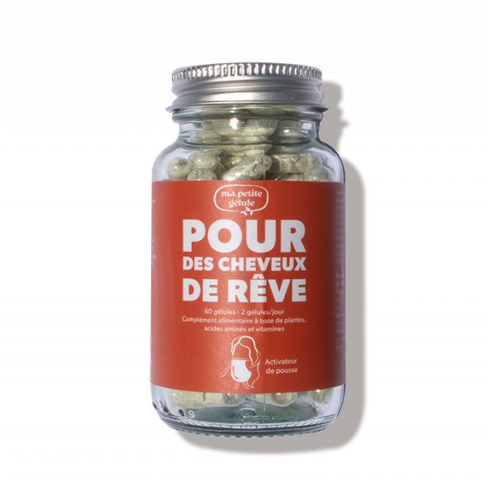 Ma petite gélule Para un cabello de ensueño Activador del Crecimiento del Cabello Dañado y Cansado 60 cápsulas