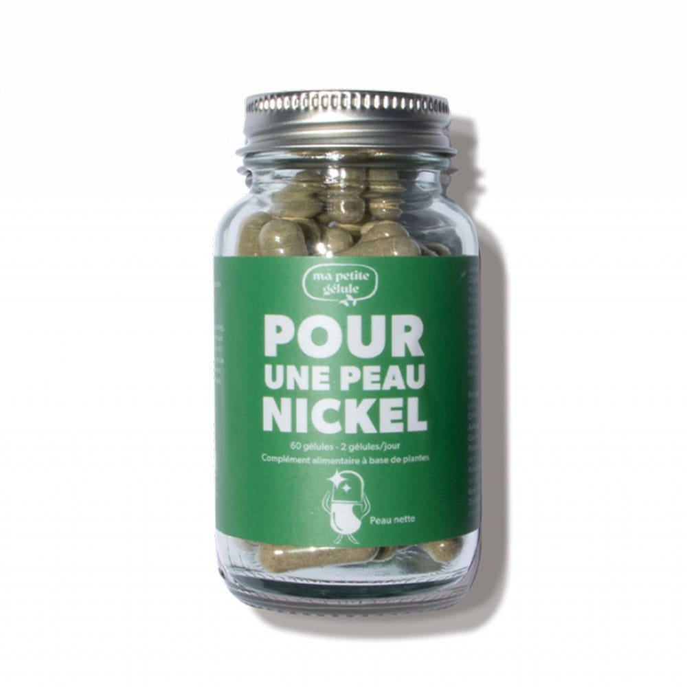 Ma petite gélule Para la piel de níquel Piel propensa al acné 60 cápsulas