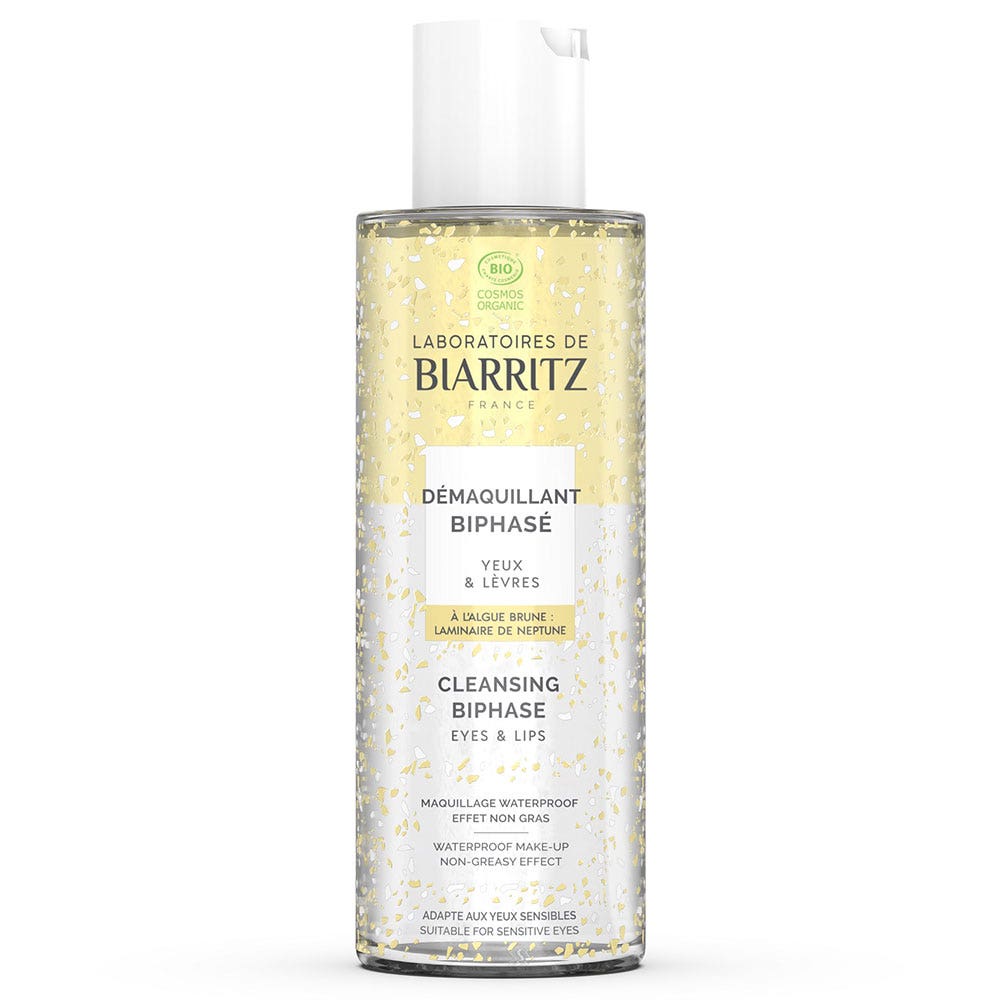Laboratoires De Biarritz Limpieza Desmaquillante bifásico Ojos y labios sensibles 125 ml