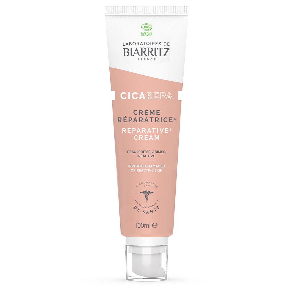 Laboratoires De Biarritz Tratamiento reparador Crema Reparadora Pieles Irritadas O Reactivas Bio Peaux irritées ou réactives 100ml