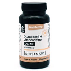 Nat&Form Premium Glucosamina Condroitina 60 cápsulas