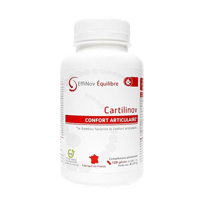 Cartilinov 120 cápsulas Confort Articular Effinov Nutrition