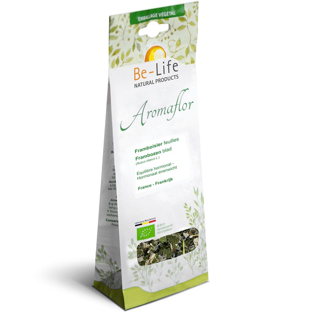 Be-Life Aromaflor Tisana ecológica de hojas de frambuesa 25g