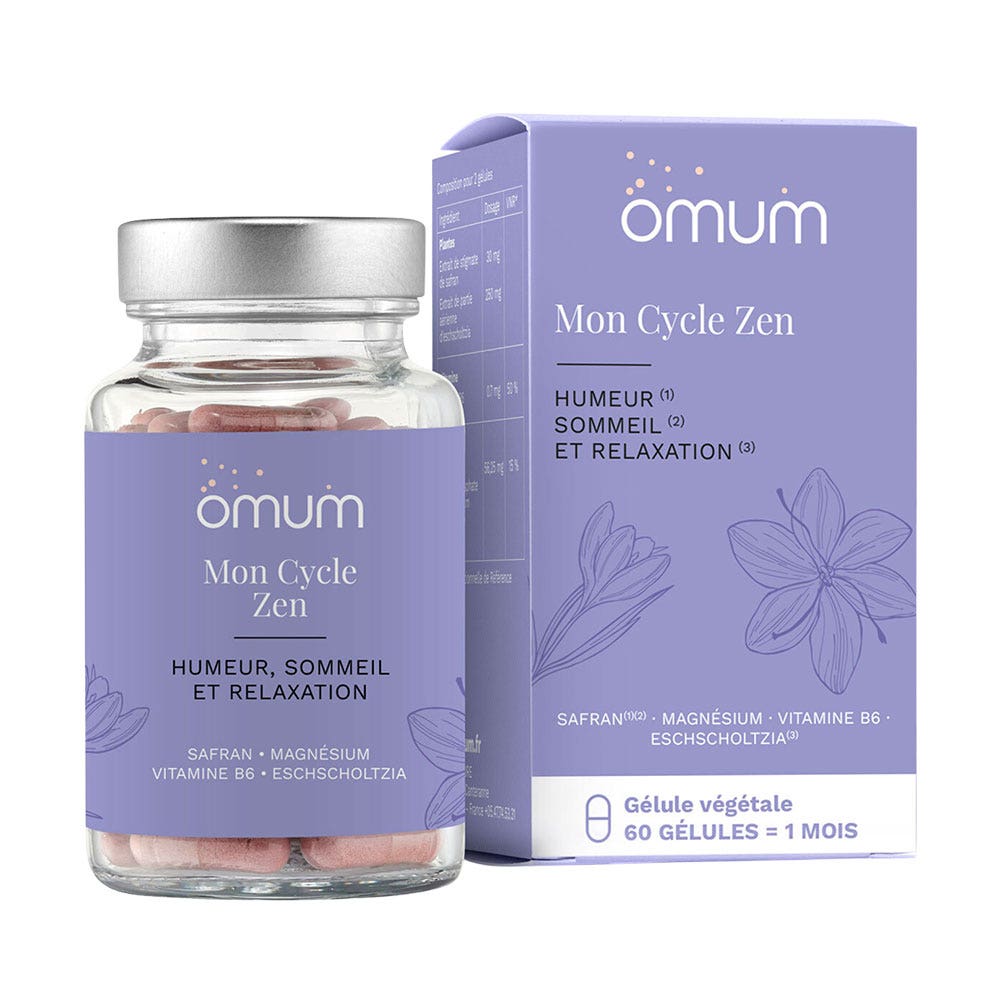 Omum Mi ciclo Zen Equilibrio emocional 60 cápsulas
