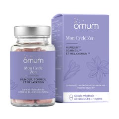 Omum Mi ciclo Zen Equilibrio emocional menstrual 60 cápsulas