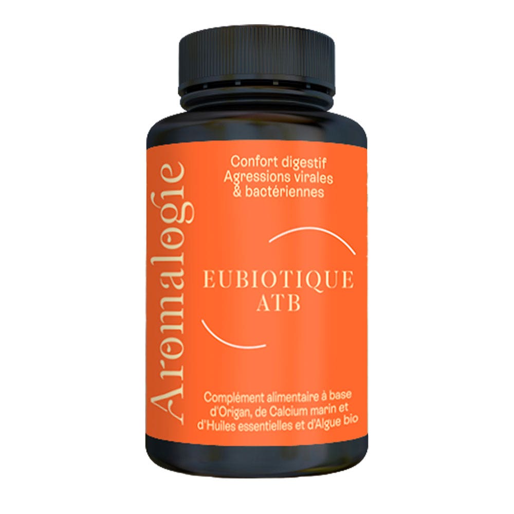 Aromalogie Aromaterapia Eubiótico TBA 60 cápsulas