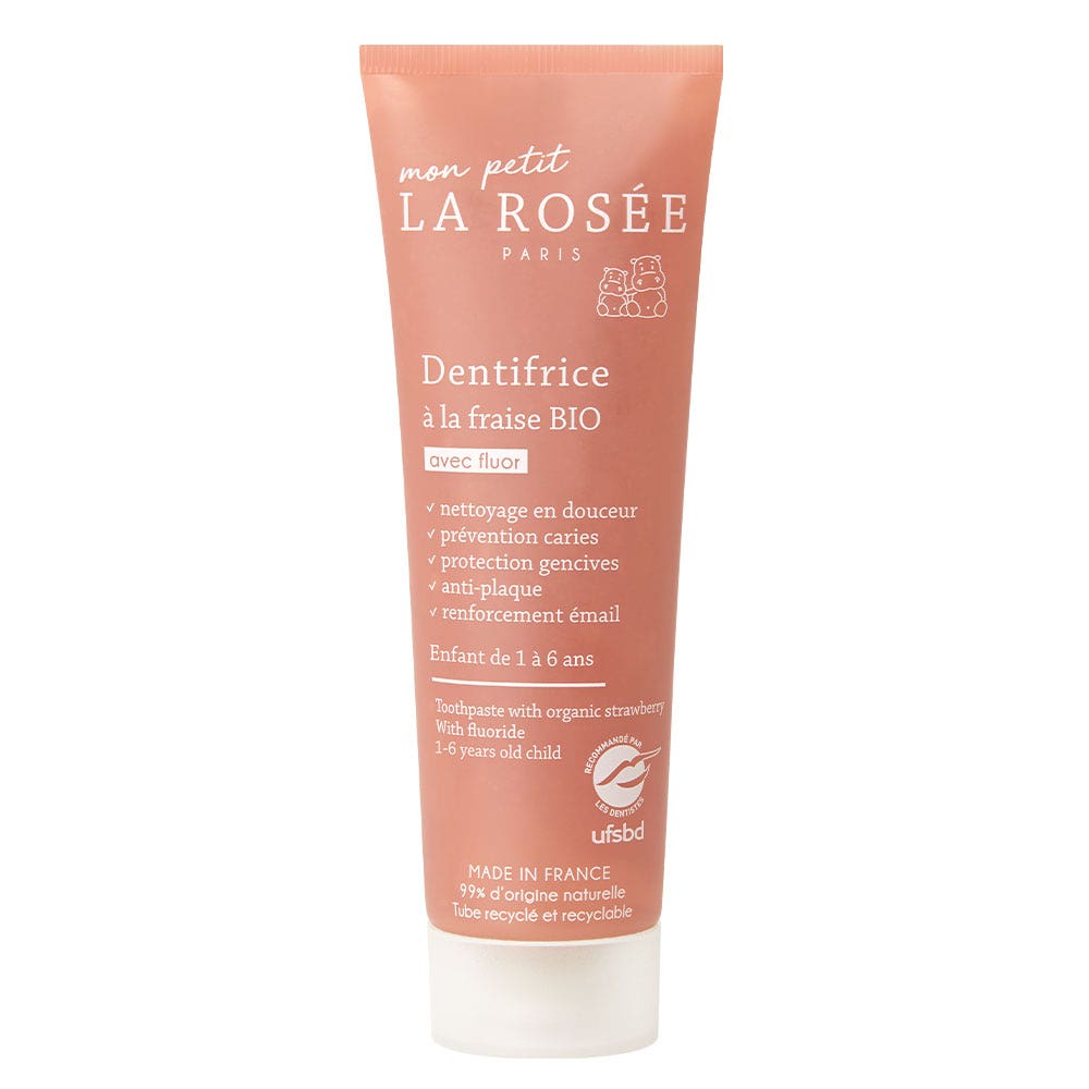 LA ROSÉE Bebé Dentífrico Bio Fresa 50 ml