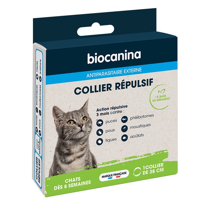 Biocanina Collar repelente para gatos x1