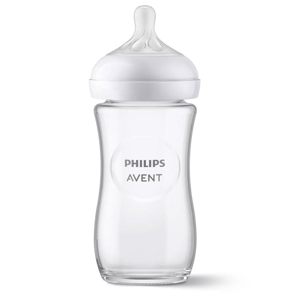Avent Natural Response Biberón de vidrio 1 mes y más 240 ml