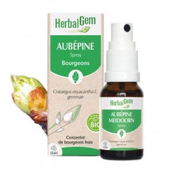Herbalgem Bourgeons Espino blanco en spray Bio 15 ml