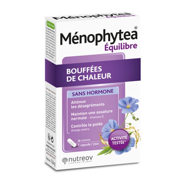 Sofocos sin hormonas 28 cápsulas Ménophytea