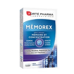 Forté Pharma Memorex memoria y concentración 30 cápsulas