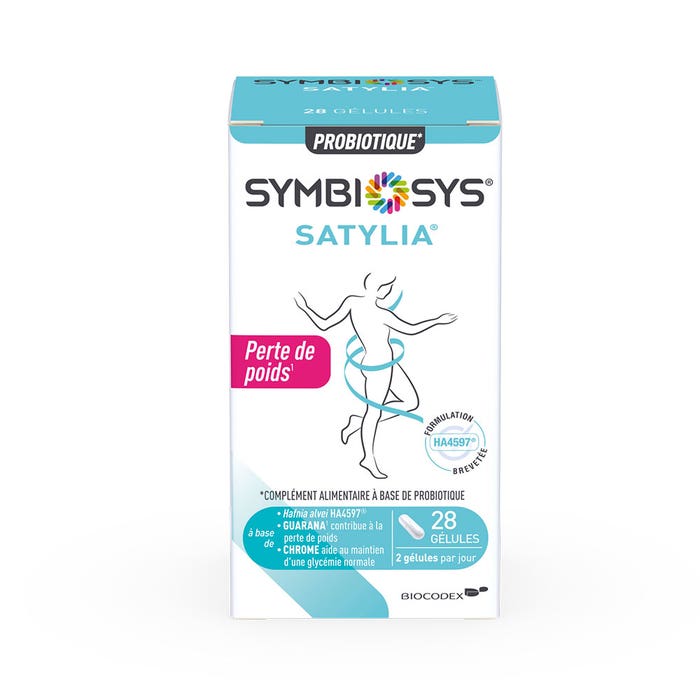 Symbiosys Satylia Pérdida de peso Cromo y zinc 28 cápsulas