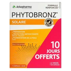 Arkopharma Phytobronz Preparador solar aceites vegetales 2x30 cápsulas