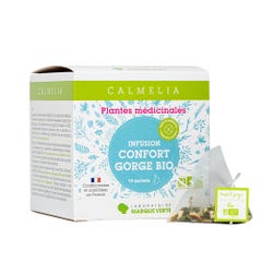 Calmelia Infusión para la garganta Bio Comfort 15 bolsitas de té