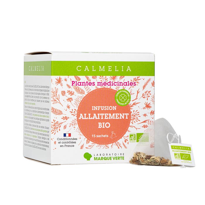 Calmelia Infusión de lactancia Bio 15 bolsitas de té