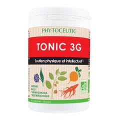 Phytoceutic Tonic 3G Soutien physique et intellectuel 60 comprimidos