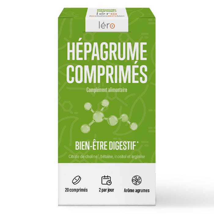 Lero Hepagrume Bienestar digestivo 20 comprimidos