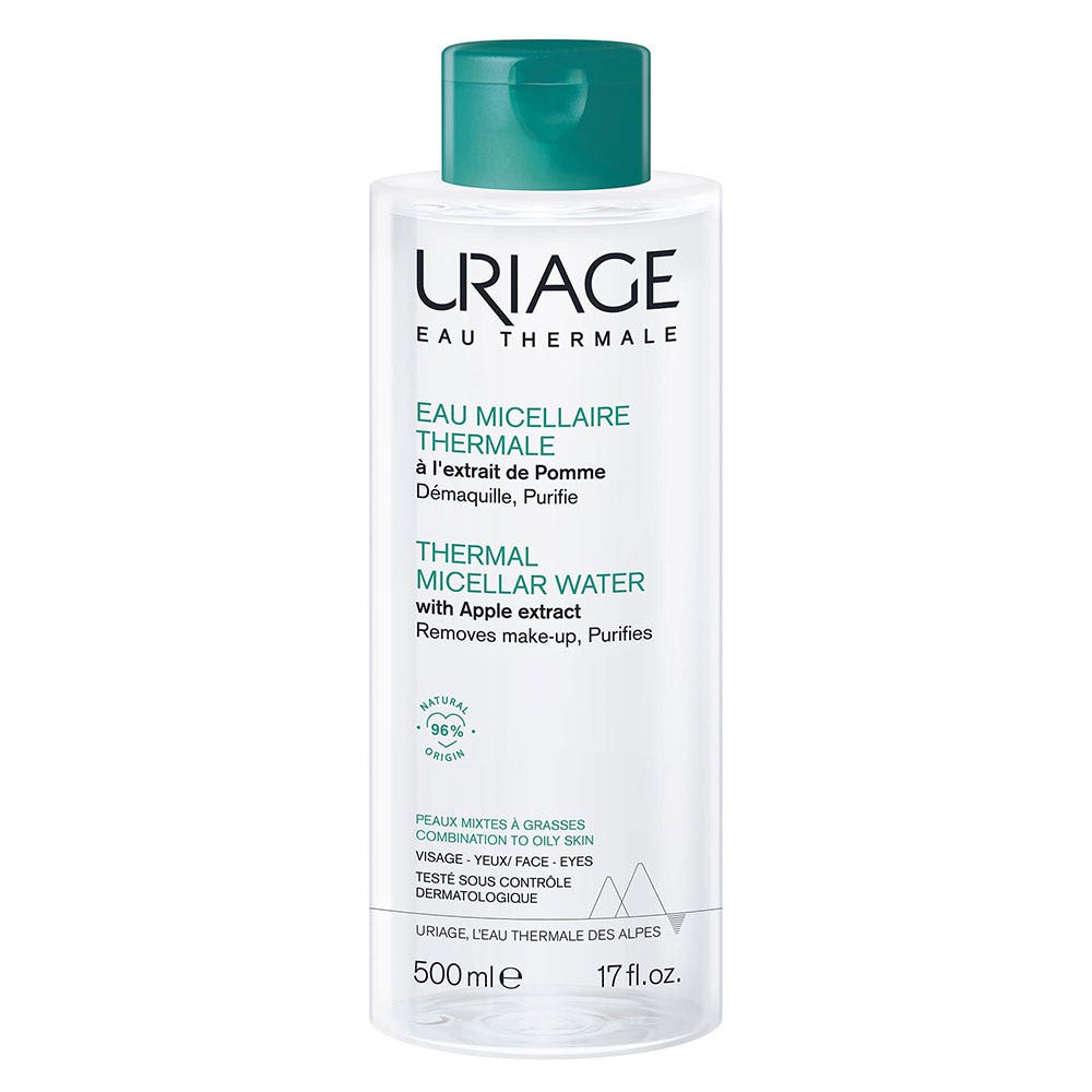 Uriage Higiene facial Agua Micelar Termal Pieles Mixtas A Grasas Peaux Mixtes A Grasses 500ml