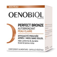 Oenobiol Perfect Bronze Autobronceador Piel clara 30 cápsulas