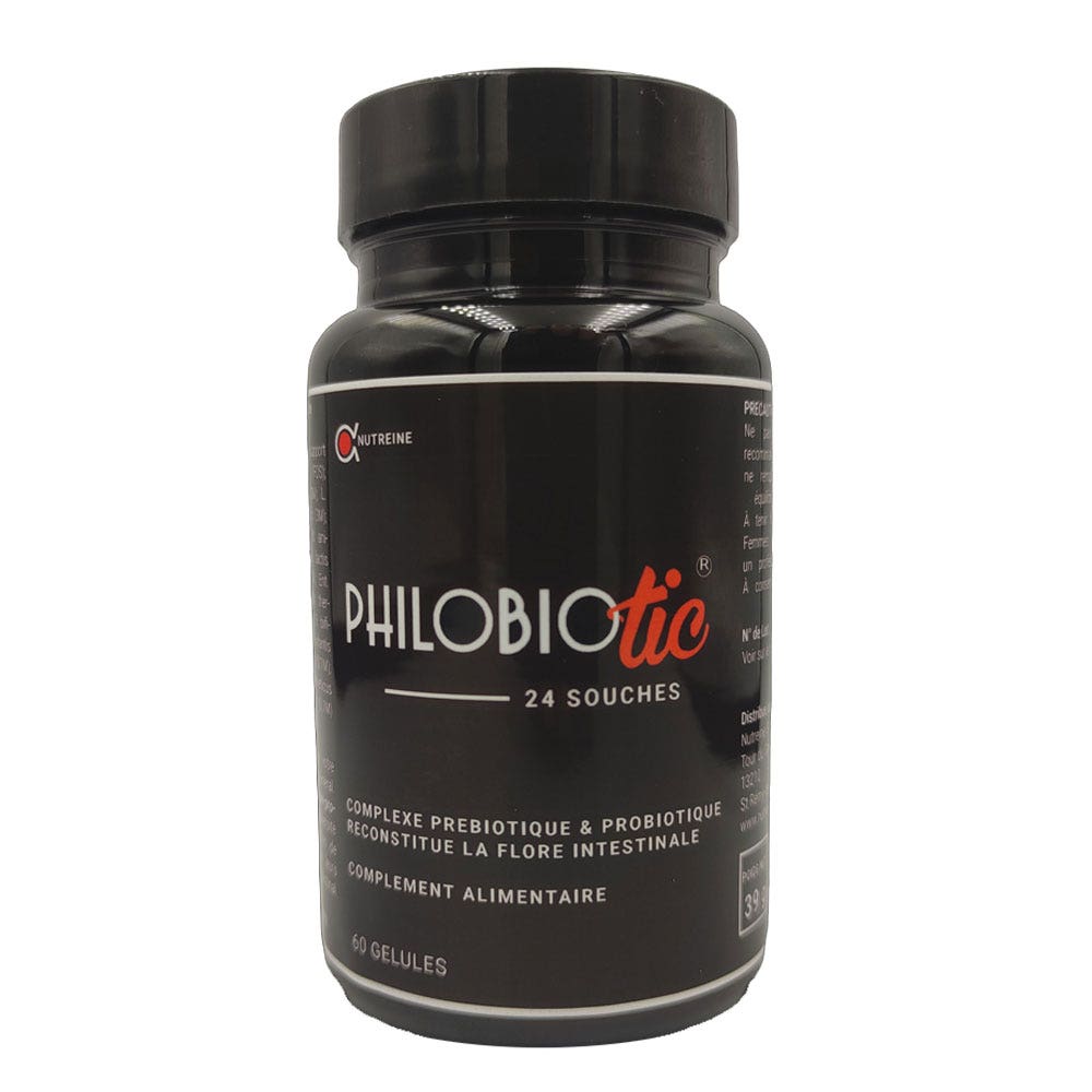 Nutréine Filobiótico 24 cepas 60 cápsulas