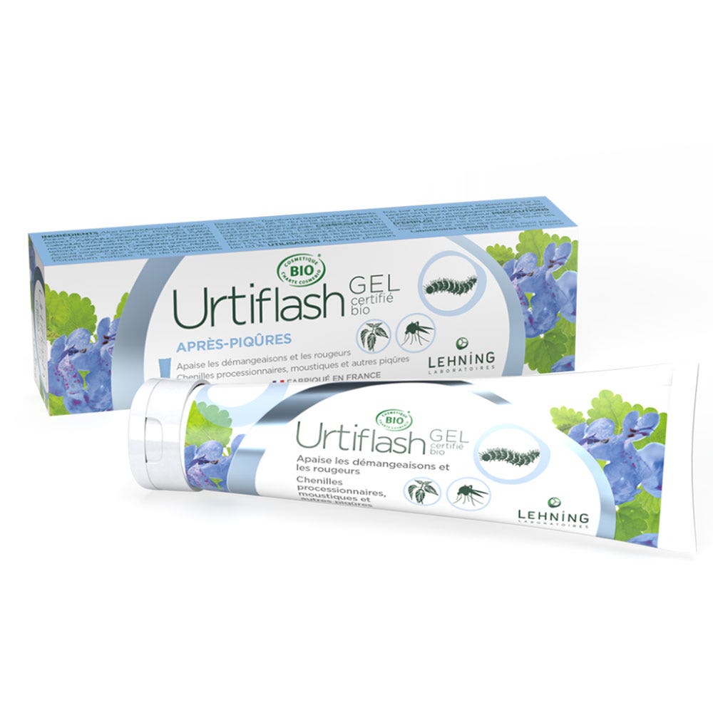 Lehning Urtiflash Gel bio para después de las picaduras 50g