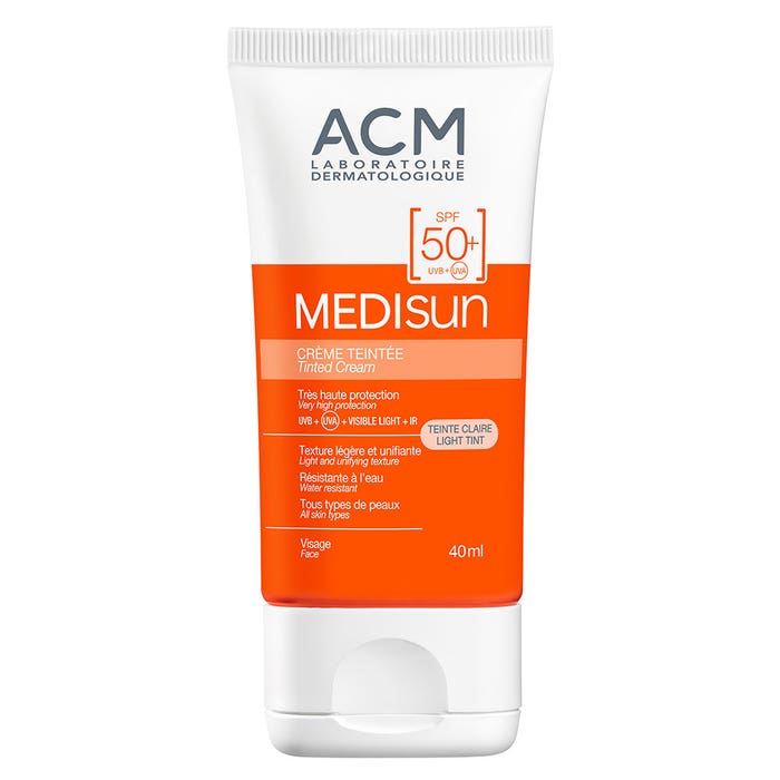 Acm Medisun Crema con color SPF50+ -Teinte Claire 40 ml