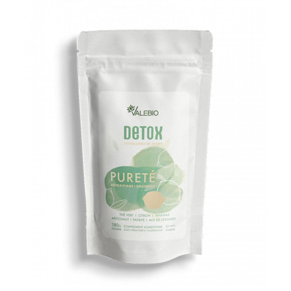 Valebio Fórmula detox pureza Sabor Limón 180 g
