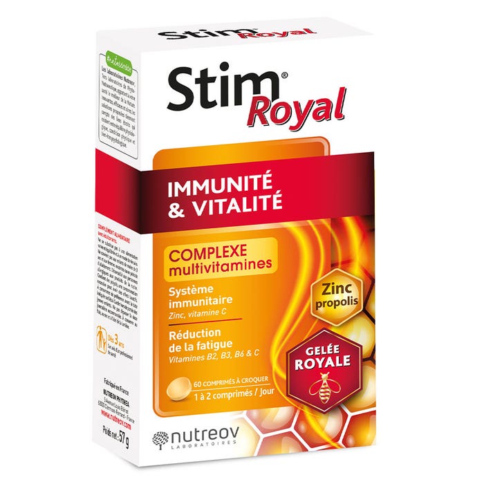 Nutreov Stim Royal Immunea & Vitalidad 60 comprimidos