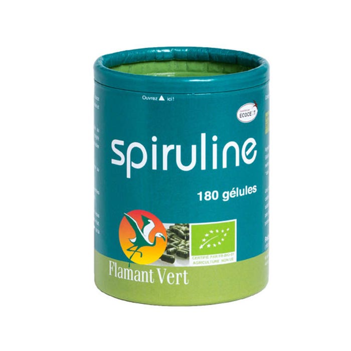 Espirulina 180 comprimidos Flamant Vert