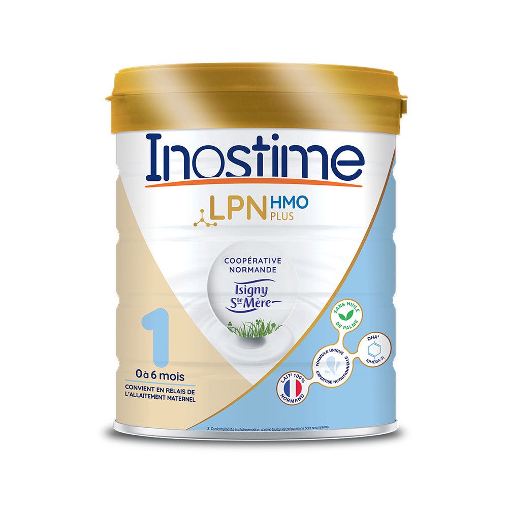 Inostime Leche para lactantes de 1ª edad de 0 a 6 meses 800g