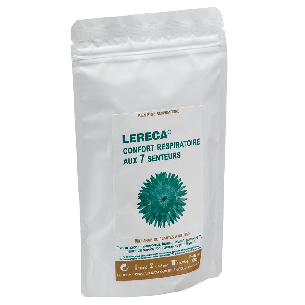 Lereca Respiración Confort Té de hierbas Aux 7 Senteurs 60g