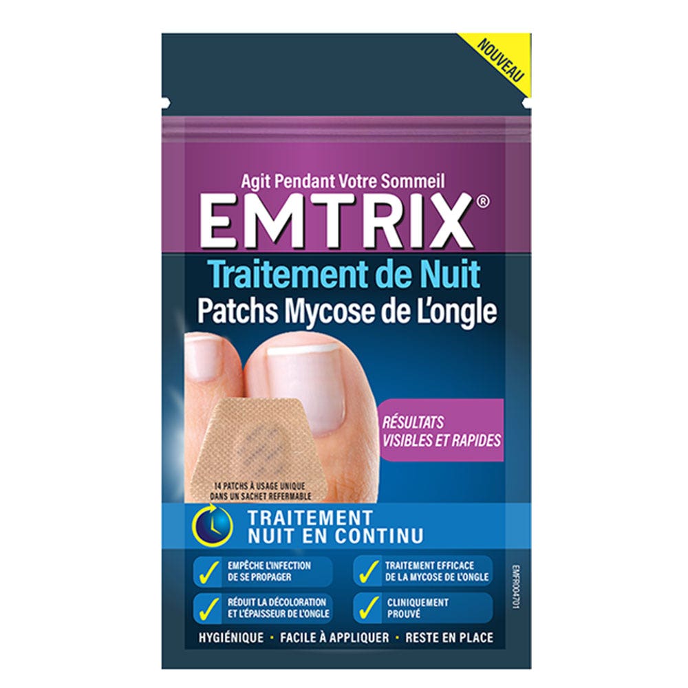 Emtrix Tratamiento de noche contra los hongos de las uñas x14