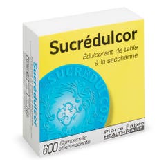 Sucredulcor Sacarina Edulcorante 600 Comprimidos