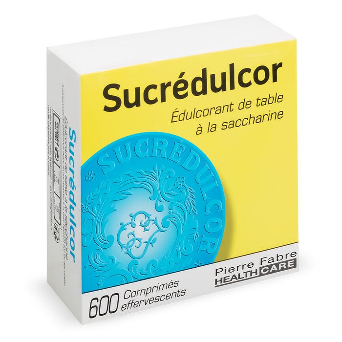 Sucredulcor Sacarina Edulcorante 600 Comprimidos