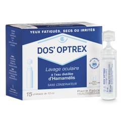Dos'Optrex Higiene Ocular Con Agua De Hamamelis 15x10ml