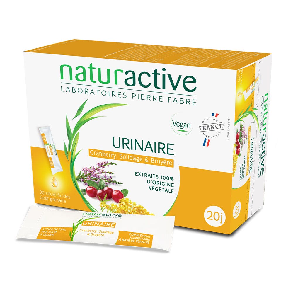Naturactive Gama de Fluido Urinario 20 Sticks