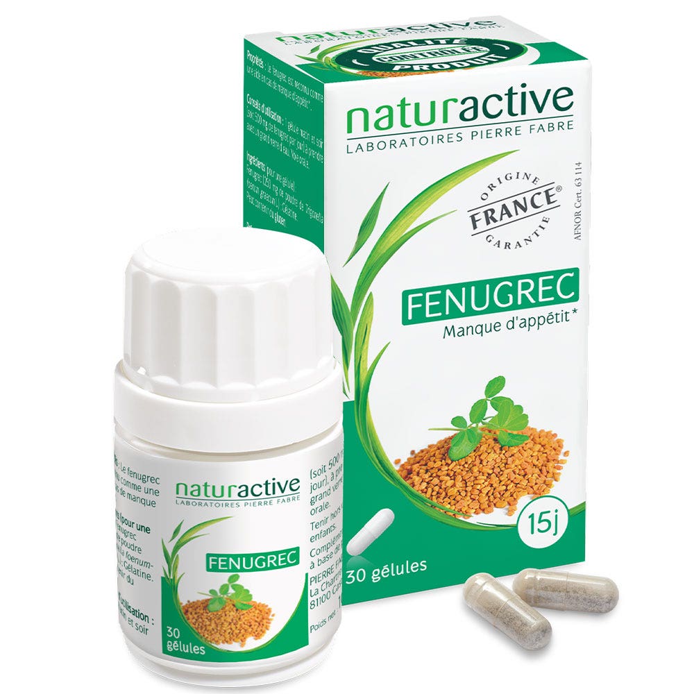 Naturactive Fenugreco 30 cápsulas