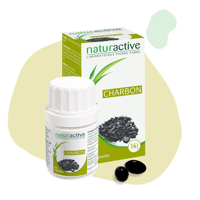 Naturactive Carbon Vegetal 28 Capsulas