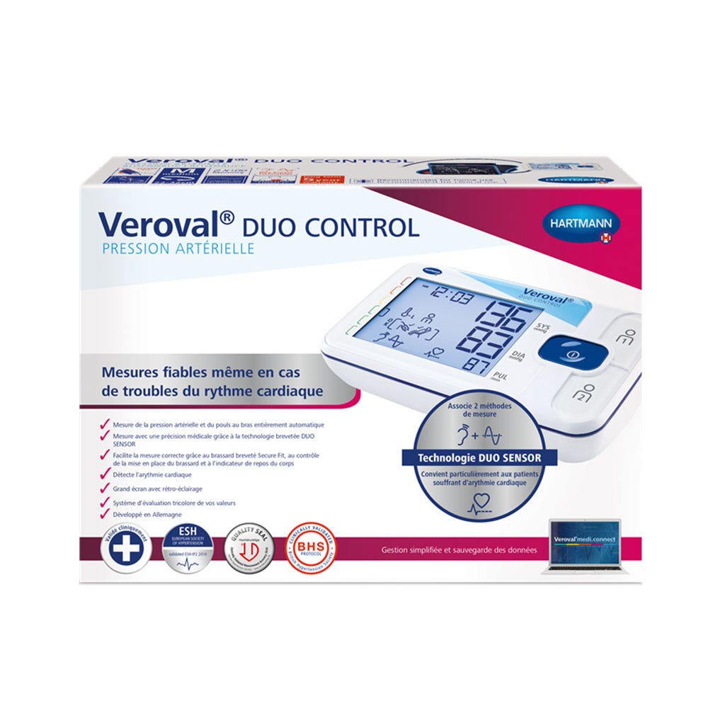 Hartmann Veroval Tensiómetro Duo Control Arm