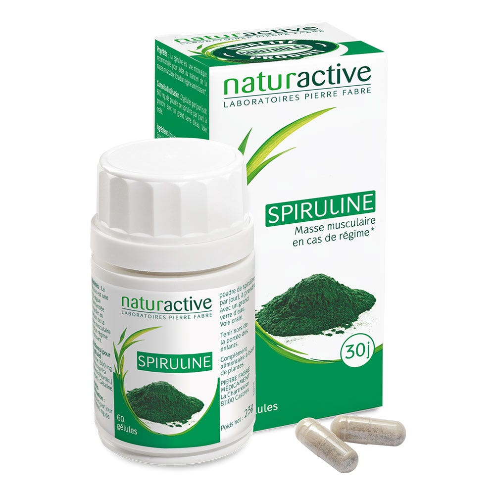 Naturactive Espirulina 60 Capsulas