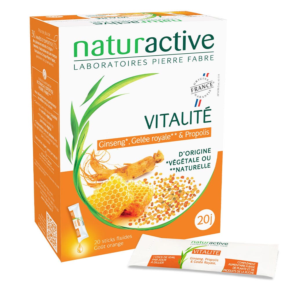 Naturactive Vitalidad 20 sticks